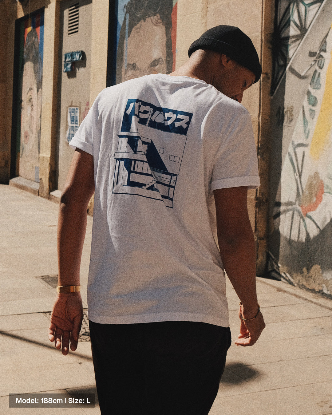 Camiseta Bauhaus I バウハウス blanca