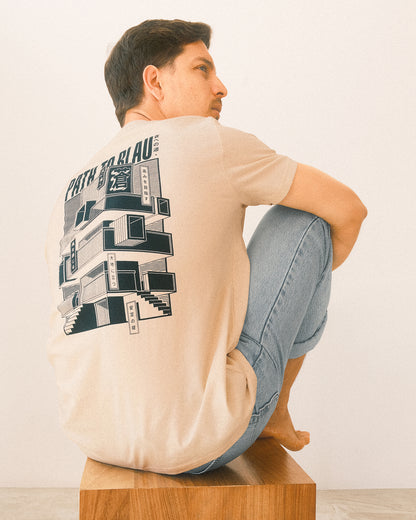 Path to Blau | 蒼への道 t-shirt