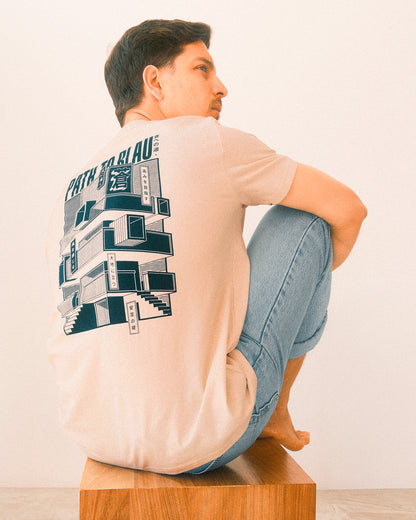 Path to Blau | 蒼への道 t-shirt