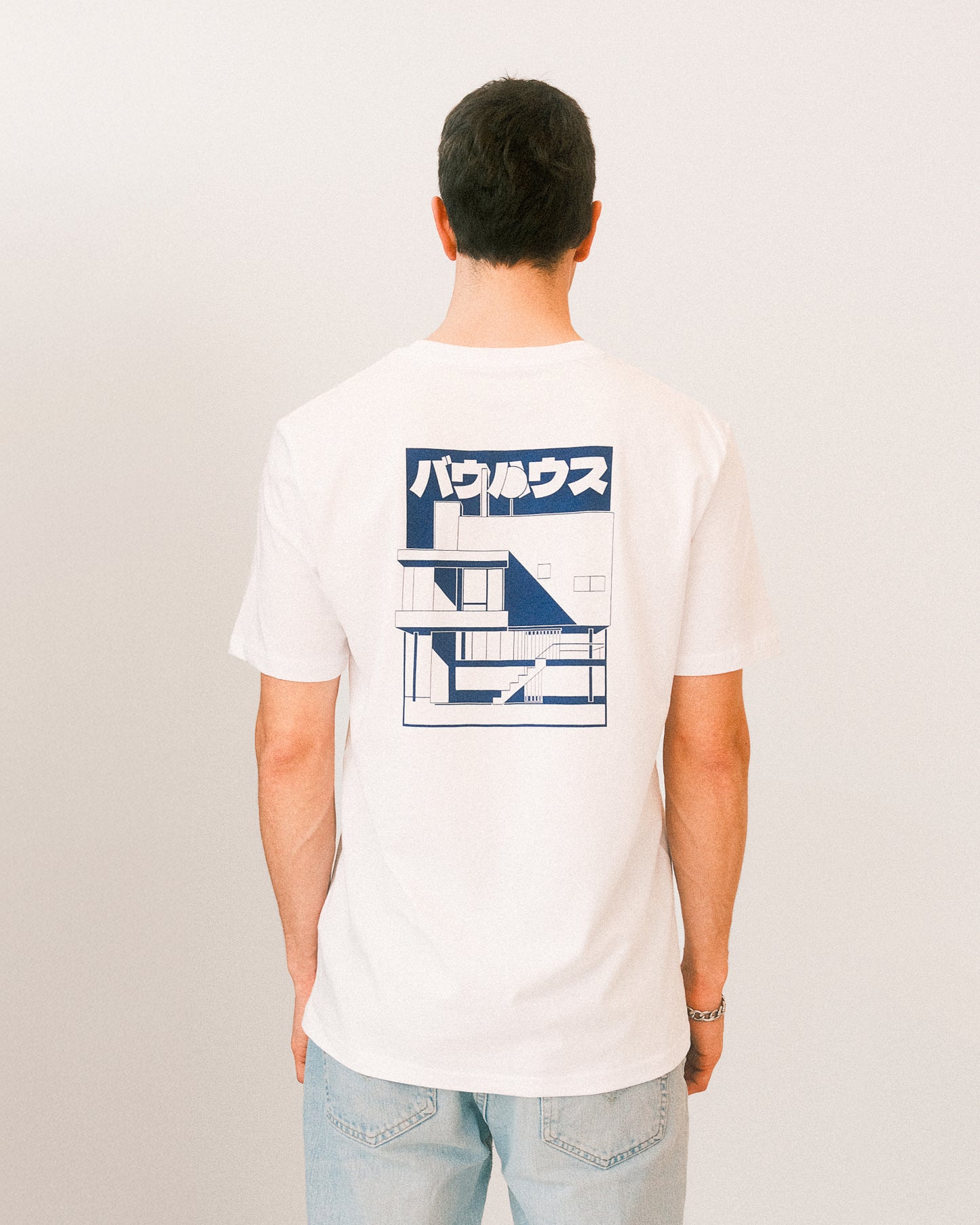Camiseta Bauhaus I バウハウス blanca