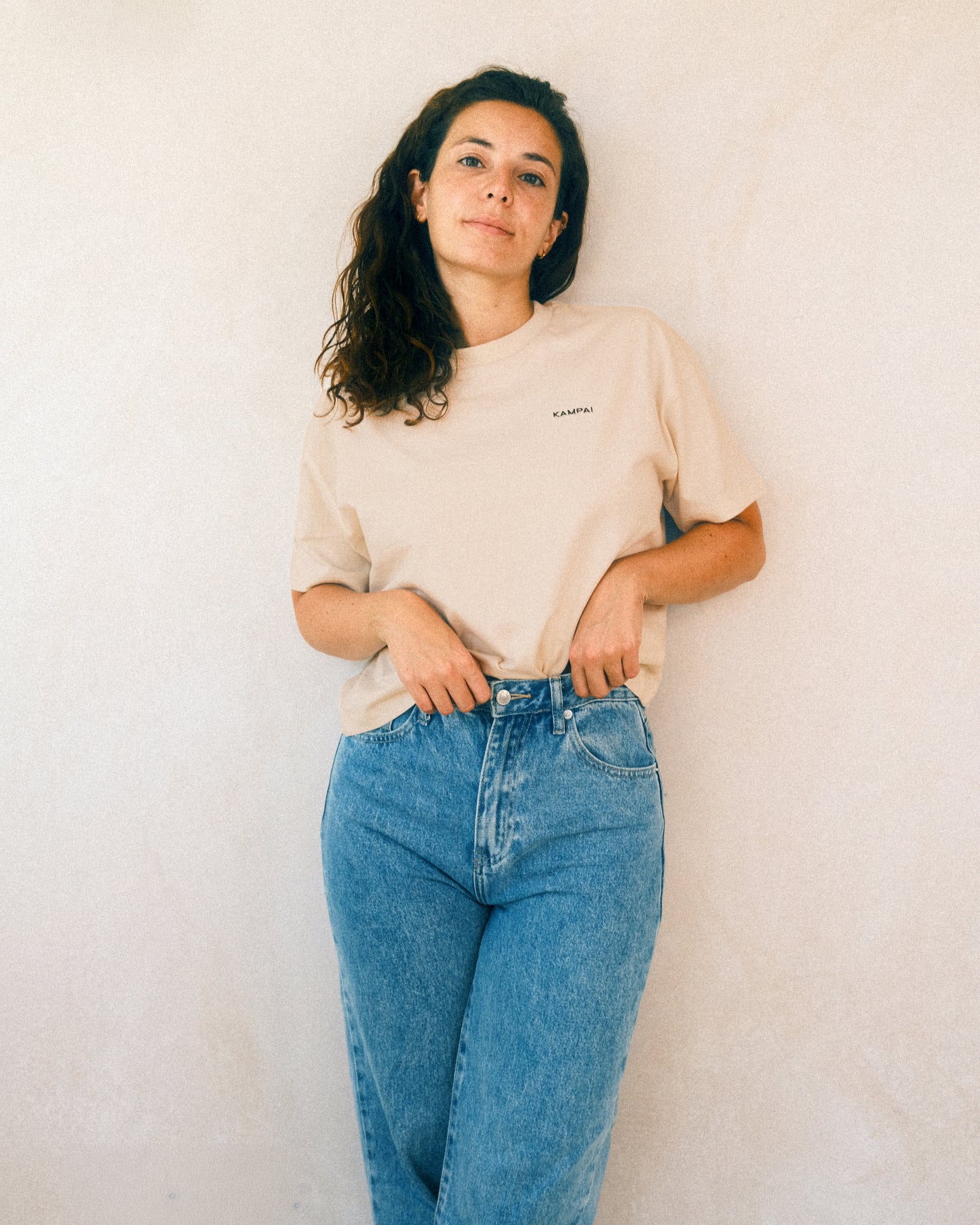 Kampai I 乾杯 T-shirt cropped