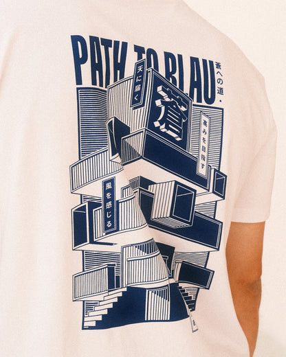 Path to Blau | 蒼への道 t-shirt