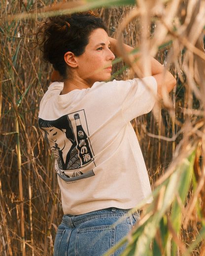 Kampai I 乾杯 T-shirt cropped